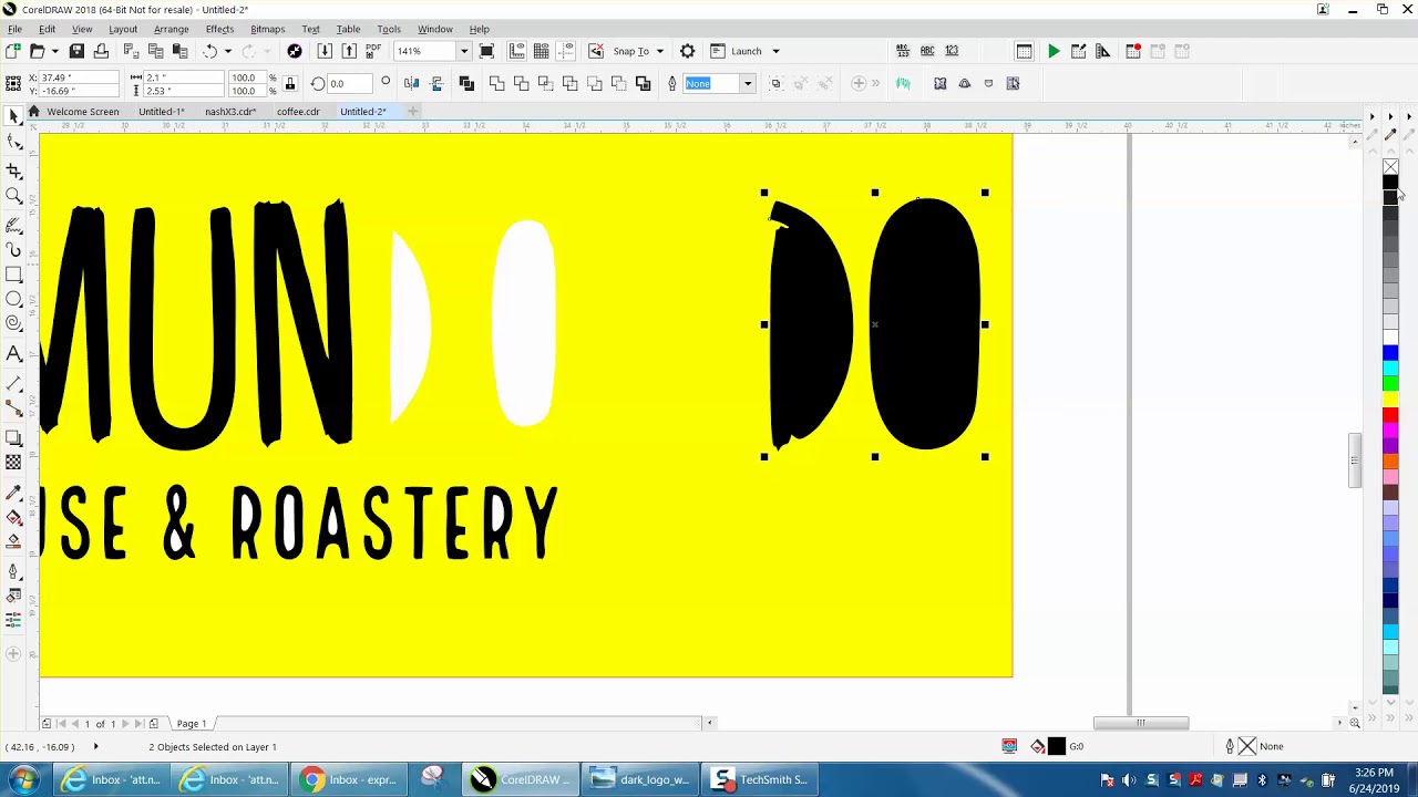 Corel Draw Tips Tricks Distressed Logo And How To Vector It 1280x720 Corel Draw Tips Tricks Distressed Logo And How To Vector It