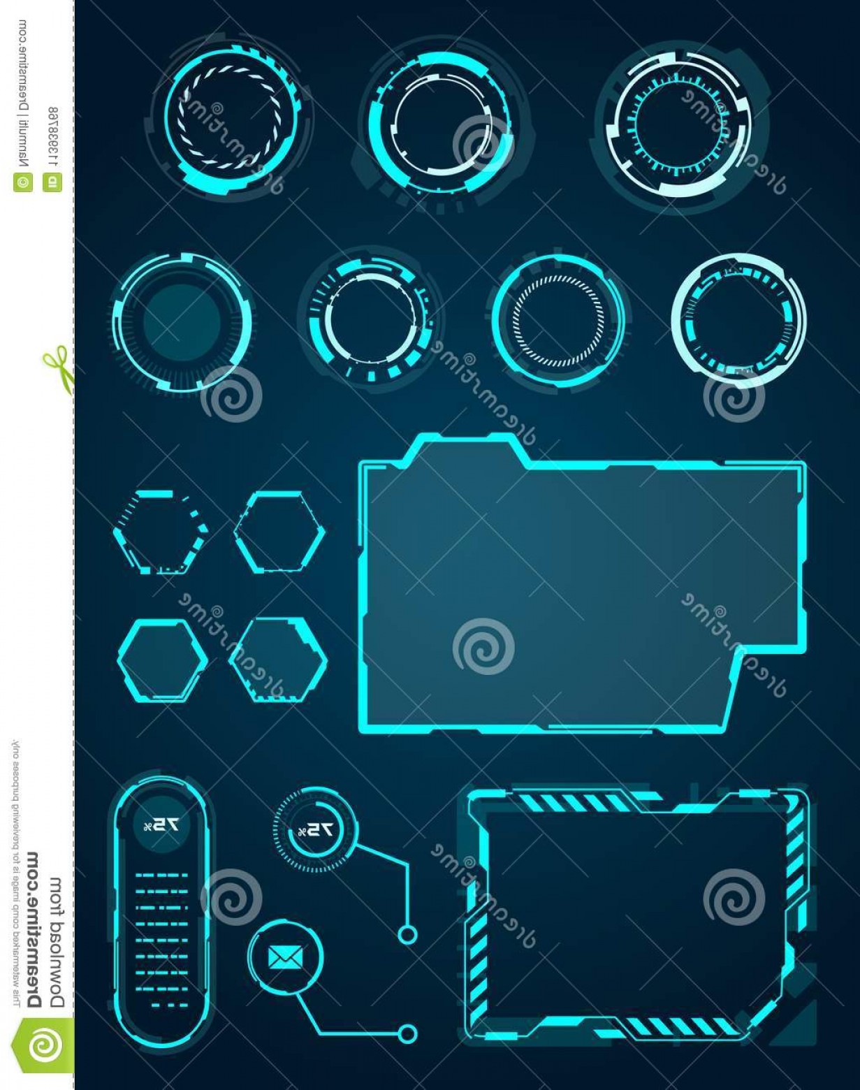 1231x1560 Futuristic Ui Vector Catchsplace