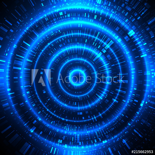 500x500 Futuristic Vector Hud Interface Screen Design Abstract Template