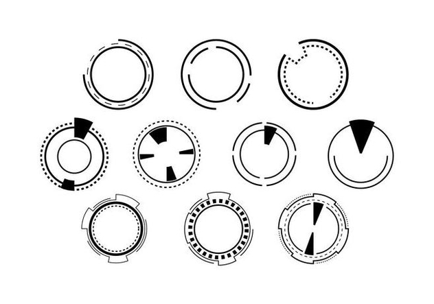 632x443 Free Hud Element Vector Free Vector Download Cannypic