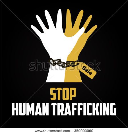 450x470 Human Trafficking Vector Template World Issue Templates, Human