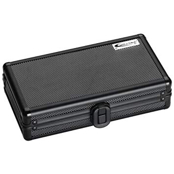 355x355 Vector Black Aluminum Rugged Travel Cigar Humidor Ct