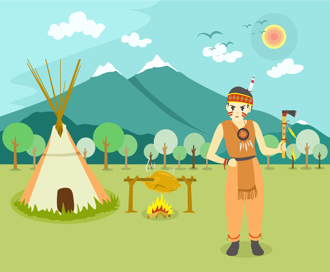 1136x936 Little Hunter Vector Vector Art Graphics