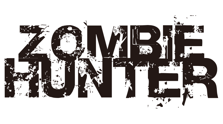 900x500 Zombie Hunter Logo Vector
