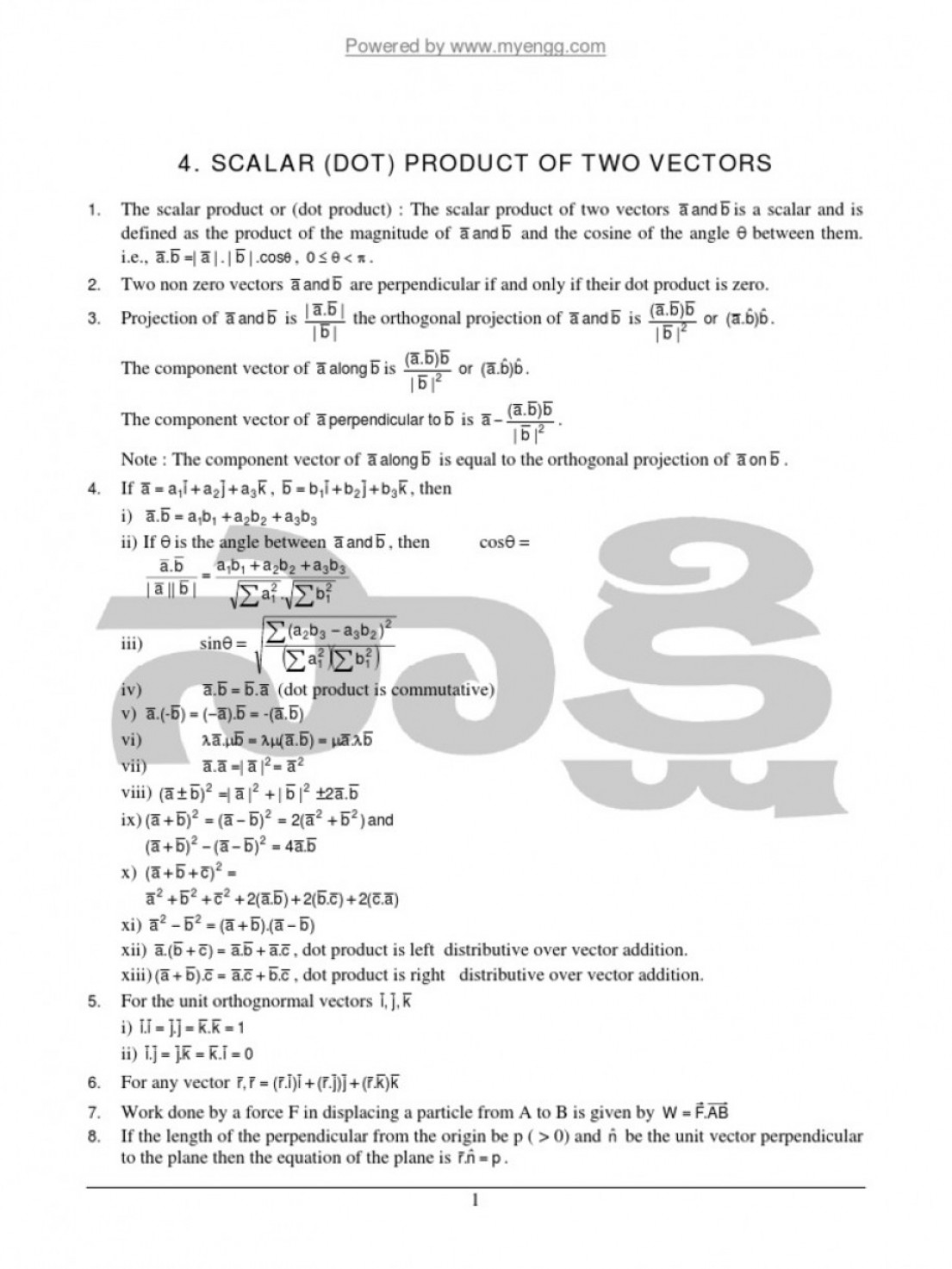Ia Scalar Dot Product Of Two Vectors Soidergi 1105x1473 Ia Scalar Dot Product Of Two Vectors Soidergi