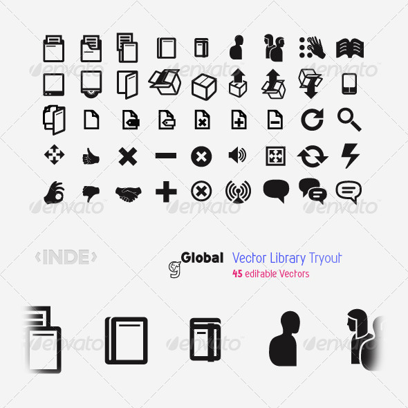 590x590 Search And Vector Web Icons From Graphicriver