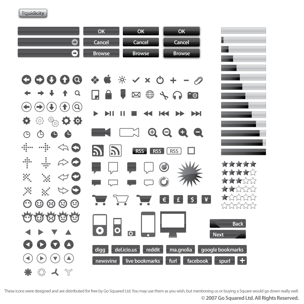 1000x1000 Lovely Vector Icons