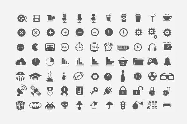 600x400 Vector Icon Sets