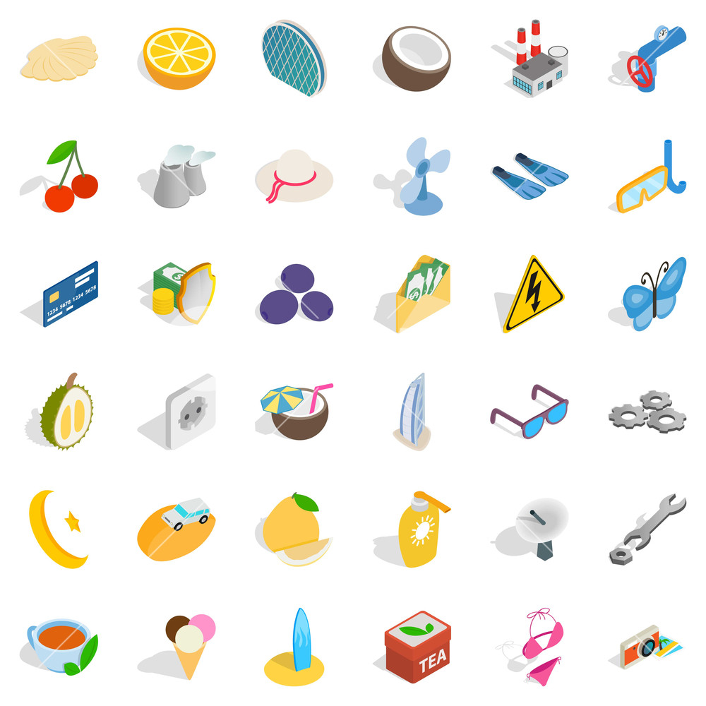 Dubai Icons Set Isometric Style Of Dubai Vector Icons For Web 1000x1000 Dubai Icons Set Isometric Style Of Dubai Vector Icons For Web