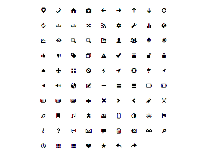 690x512 Useful Icon Fonts Bashooka
