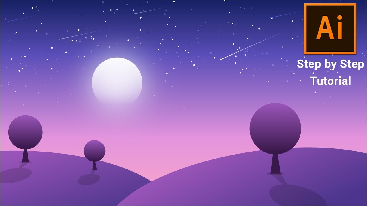 1280x720 Vector Illustration Tutorial For Beginners Adobe Illustrator