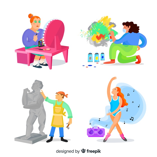 626x626 Illustration Of Artists