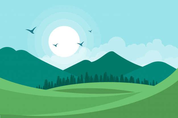 Landscape Vector Illustration Background Vector Premium Download 626x417 Landscape Vector Illustration Background Vector Premium Download