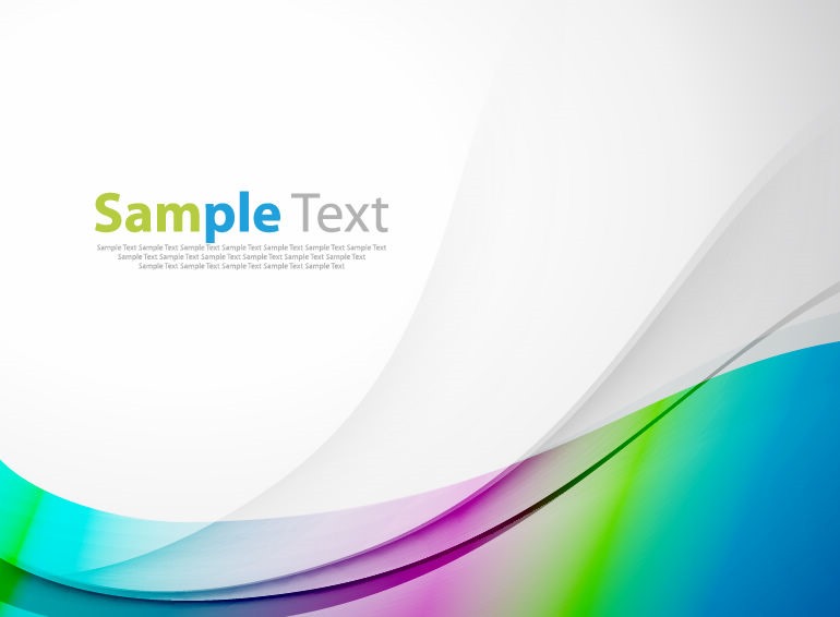 Abstract Colorful Background Wave Vector Illustration Free 770x566 Abstract Colorful Background Wave Vector Illustration Free