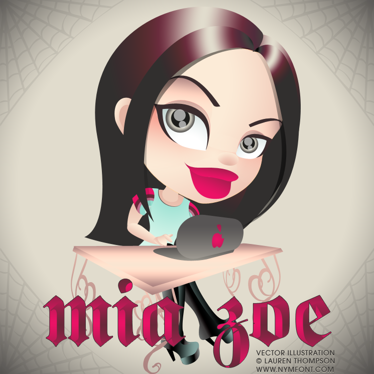 745x745 Vector Illustration Inspiration Cute Chibi Character Designs