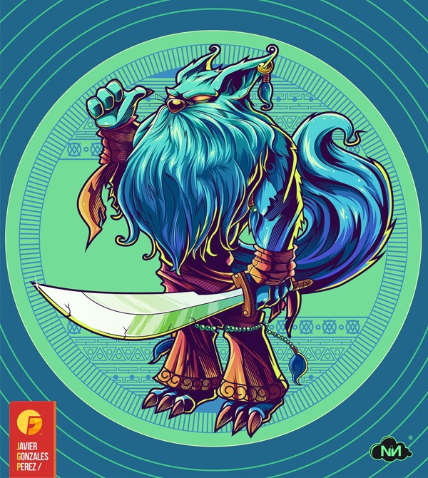 600x670 Amazing Examples Of Vector Art For Your Inspiration