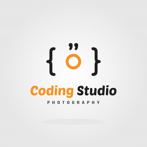 626x626 Coding Studio Logo Design Template