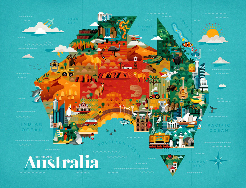 1040x796 Adobe Illustrator Tutorial How To Make A Vector Map