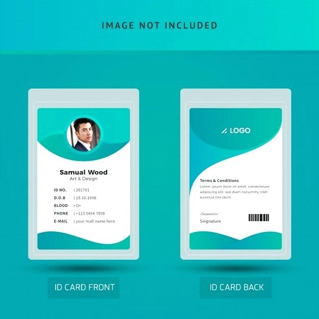 Staff Id Template Office Staff Id Card Template Vector Premium 626x626 Staff Id Template Office Staff Id Card Template Vector Premium