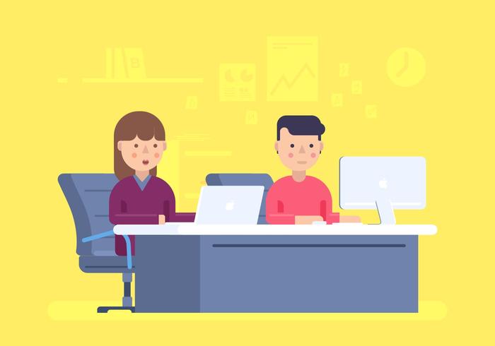 700x490 Video Editor Vector