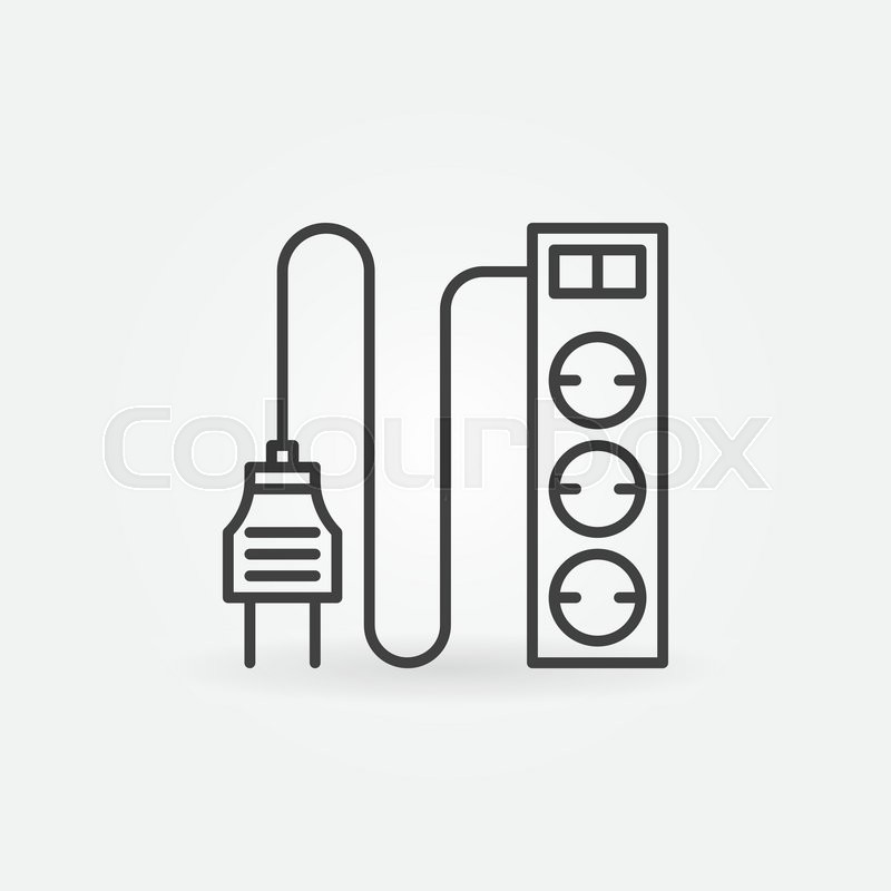 Extension Cord Icon Or Logo 800x800 Extension Cord Icon Or Logo
