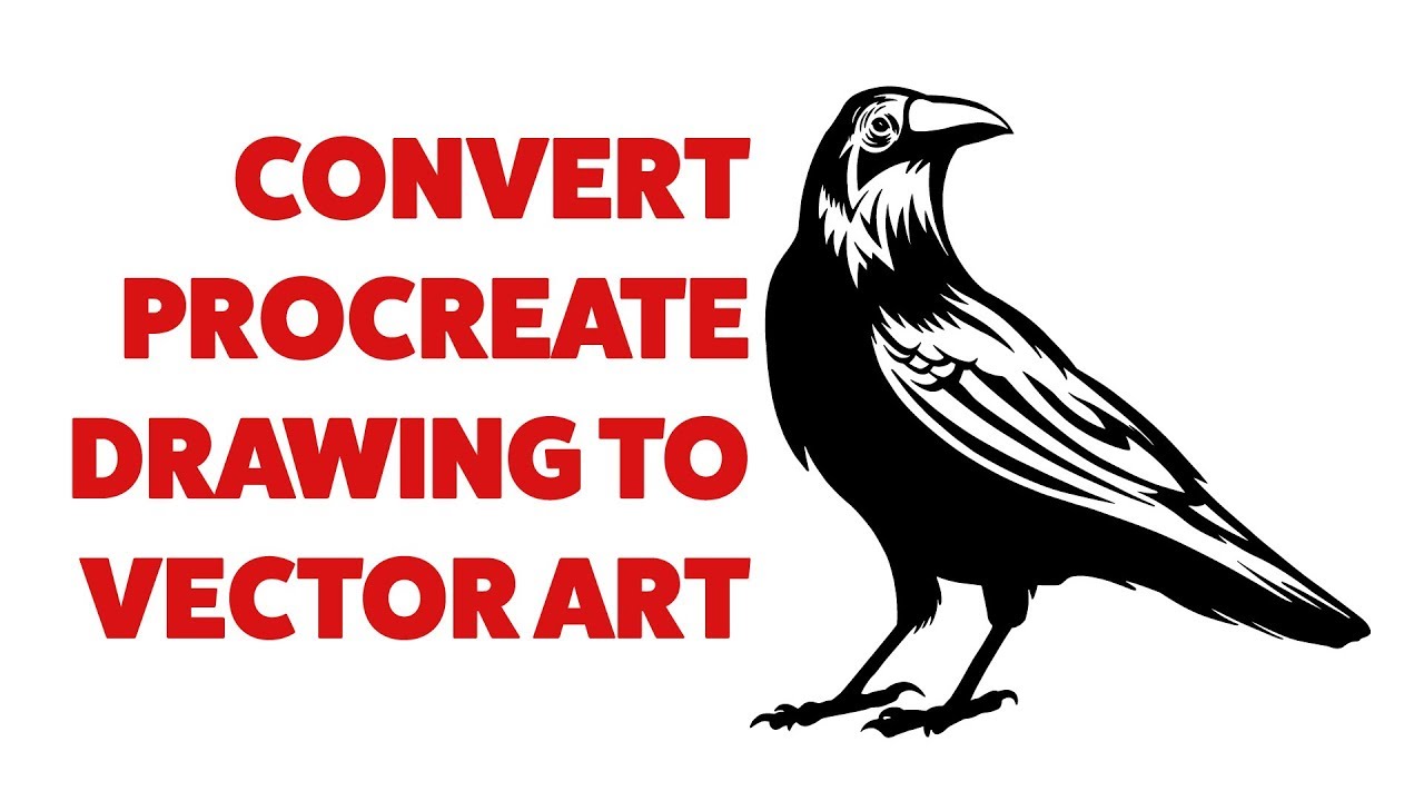 1280x720 Convert Procreate Drawing To Vector Format