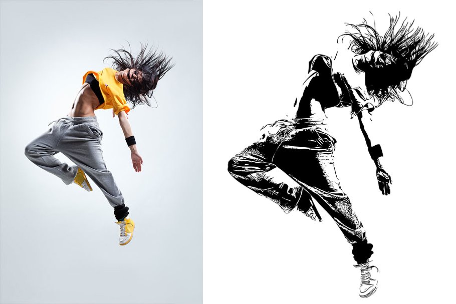 910x607 Vector Generator Photoshop Action Adobe Download