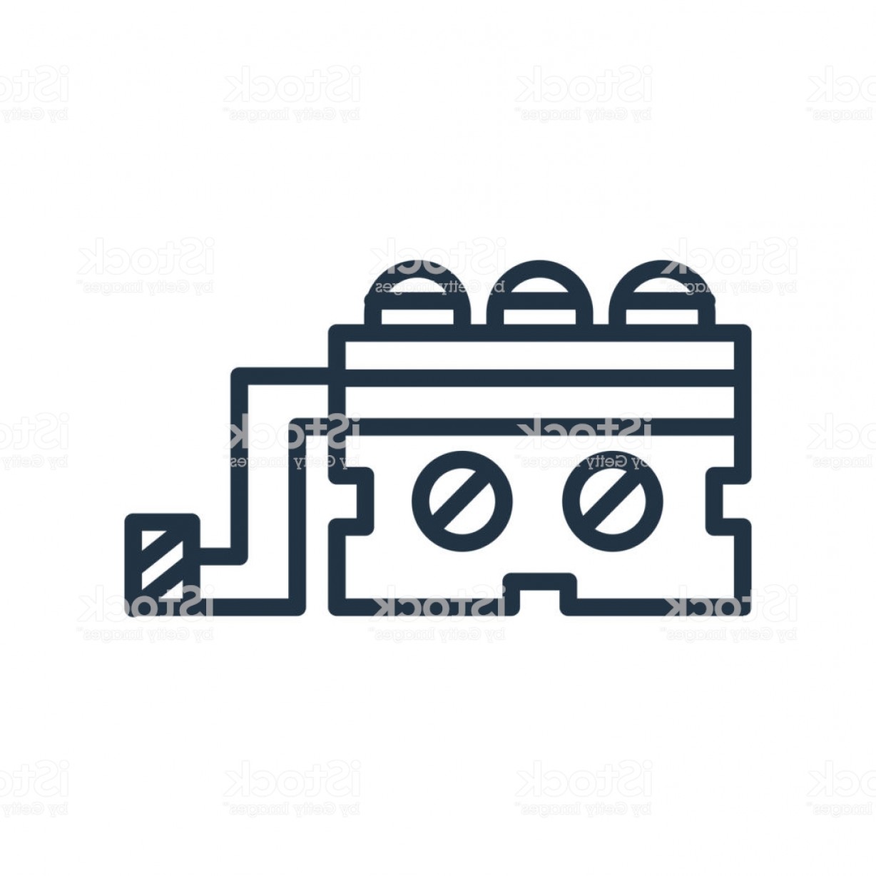 1228x1228 Generator Icon Vector Isolated On White Background Generator Sign