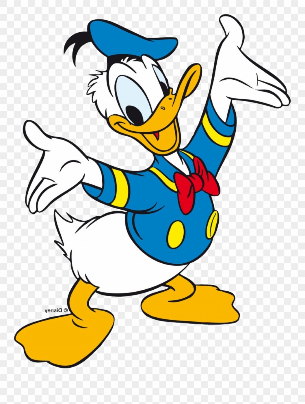 1056x1399 Hmtoowbest Donald Duck Cdr Vector Art Library Donald Handandbeak