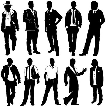 364x368 Man Free Vector Download