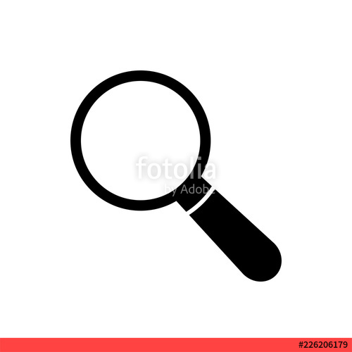 Magnifying Vector Icon, Search Symbol Simple, Flat Design For Web 500x500 Magnifying Vector Icon, Search Symbol Simple, Flat Design For Web