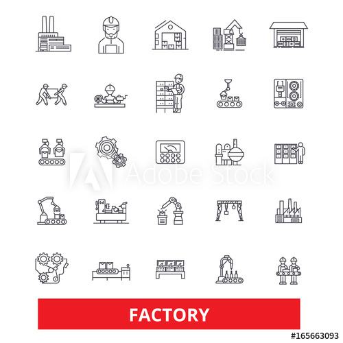 500x500 Factory, Warehouse, Facility, Workshop, Plant, Production