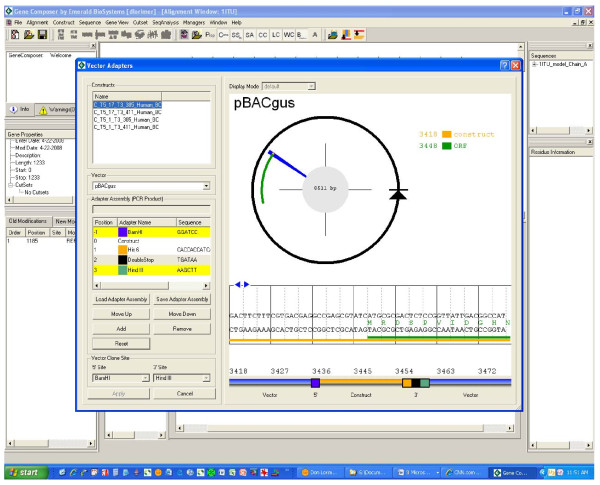 600x485 Gene Composer Software, Vector Construct Assembly Viewer Virtual