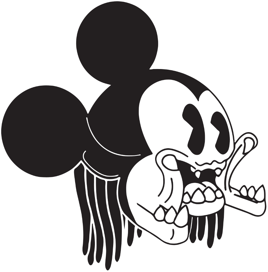 Surreal Mickey Vector Art Boing Boing 900x914 Surreal Mickey Vector Art Boing Boing