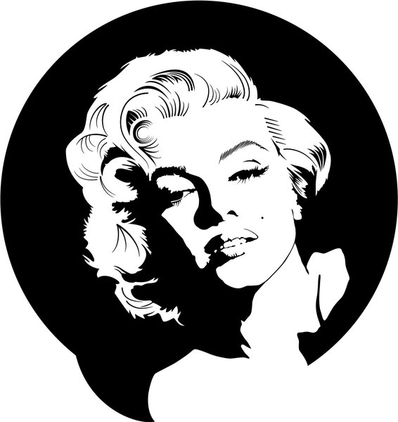 566x600 Marilyn Monroe Vector Free Vector Download In Format