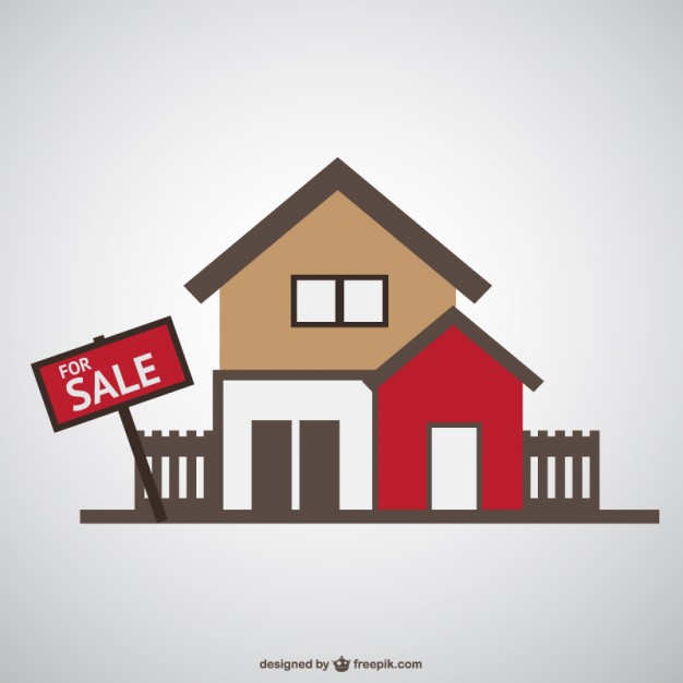 626x626 House For Sale Vector Vector Free Download