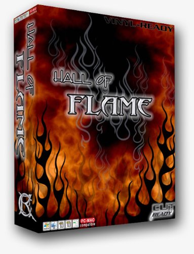 383x500 Flames Vector Clipart Vinyl Cutter Plotter Clip Art