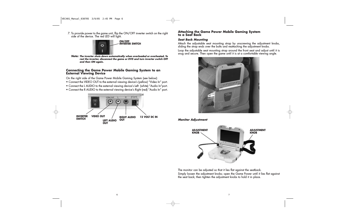 1475x954 Vector Imobile User Manual