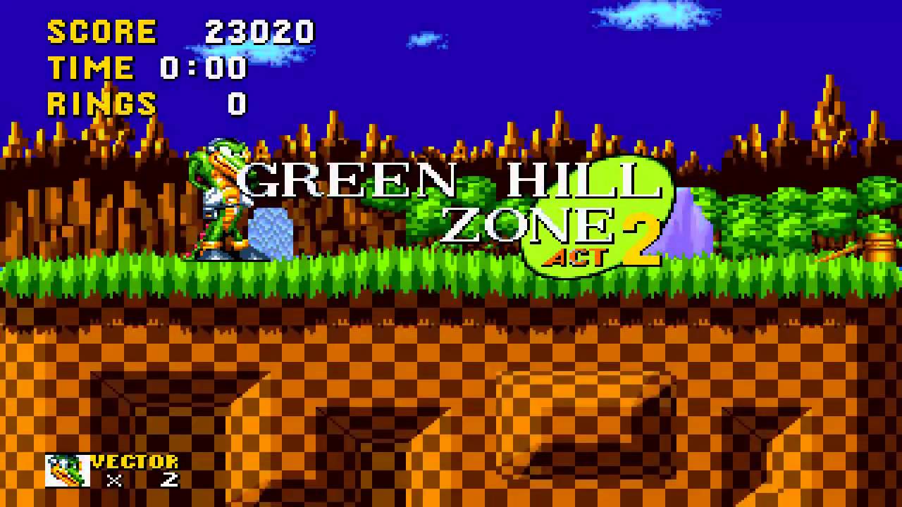 Vector In Sonic 1280x720 Vector In Sonic