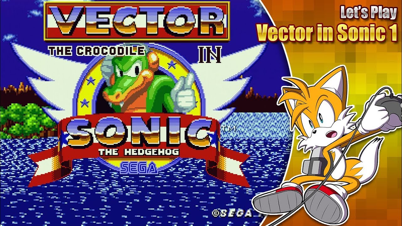 Let's Play Vector The Crocodile In Sonic 1280x720 Let's Play Vector The Crocodile In Sonic