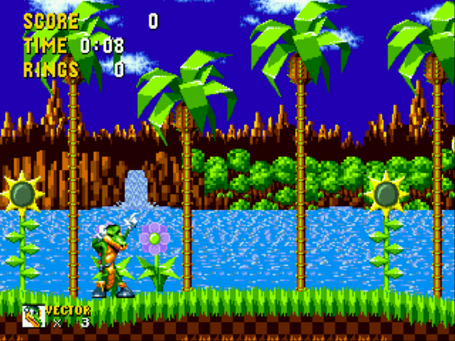 Play Vector The Crocodile In Sonic The Hedgehog Online 640x480 Play Vector The Crocodile In Sonic The Hedgehog Online