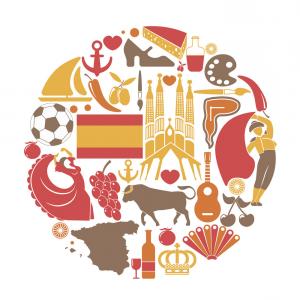 300x300 Stock Vector Spain Doodles Elements Hand Drawn Set With Spanish