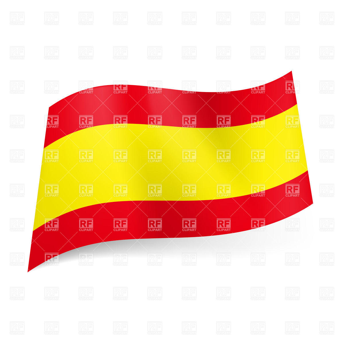 1200x1200 Icon Of National Flag Of Spain Vector Image Of Signs, Symbols