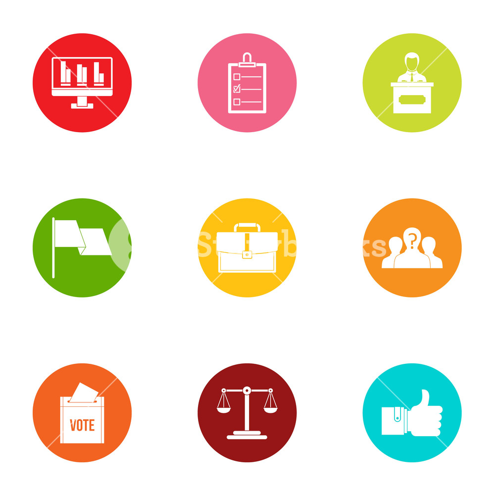 1000x1000 Urban Statistics Icons Set Flat Set Of Urban Statistics Vector