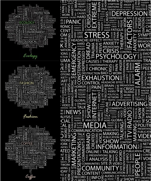 502x600 English Words In Bold Vector Free Vector In Encapsulated