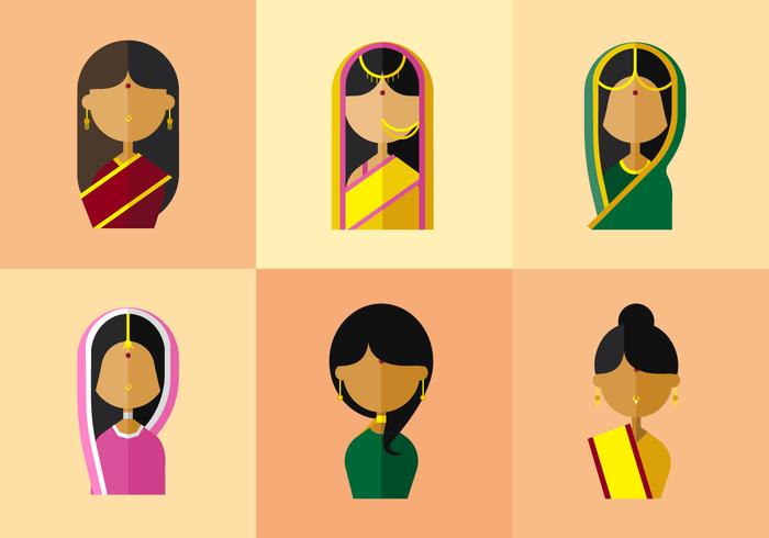 700x490 Vector Indian Woman