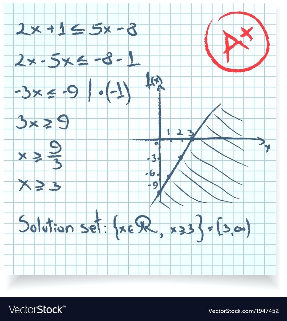 966x1080 Math Inequality Math Test And Exam Inequality Vector Image