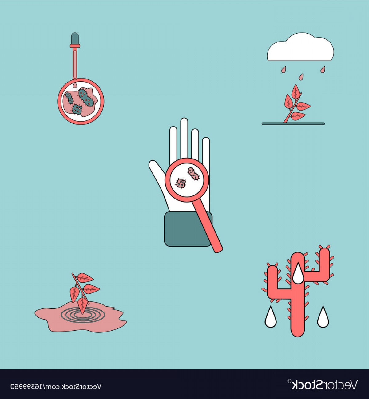 1200x1296 Collection Of Icons And Spread Of Infection Vector Soidergi