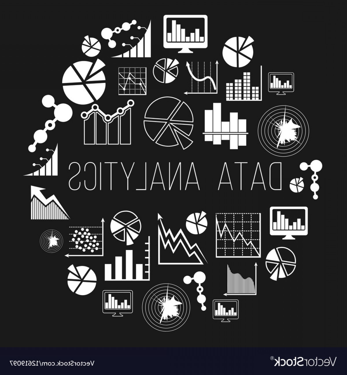 1200x1296 Datum Analytics Label Or Data Informatics Badge Vector Cqrecords