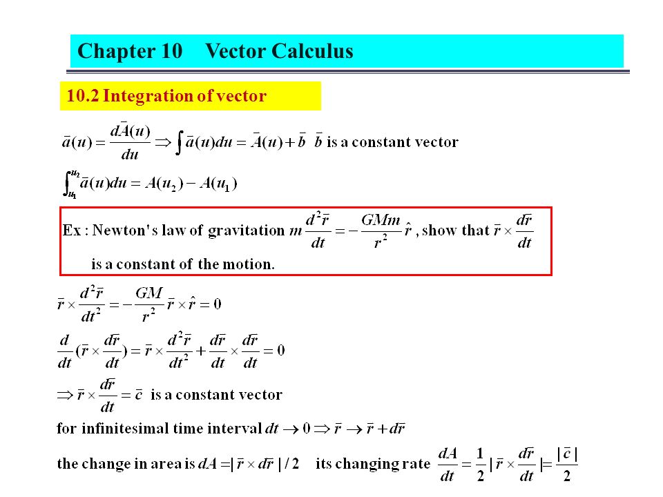 vector calculus identities integration vector calculus identities integration